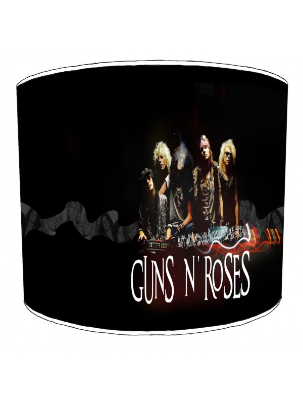 guns n rose rock bands lampshade 5