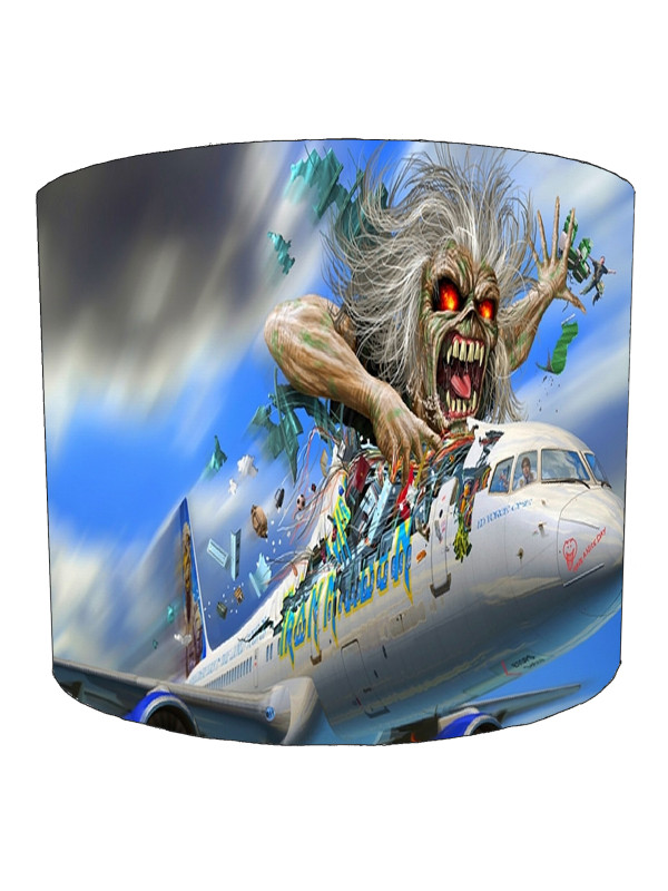 iron maiden ed force one lampshade iron maiden ed force one lampshade