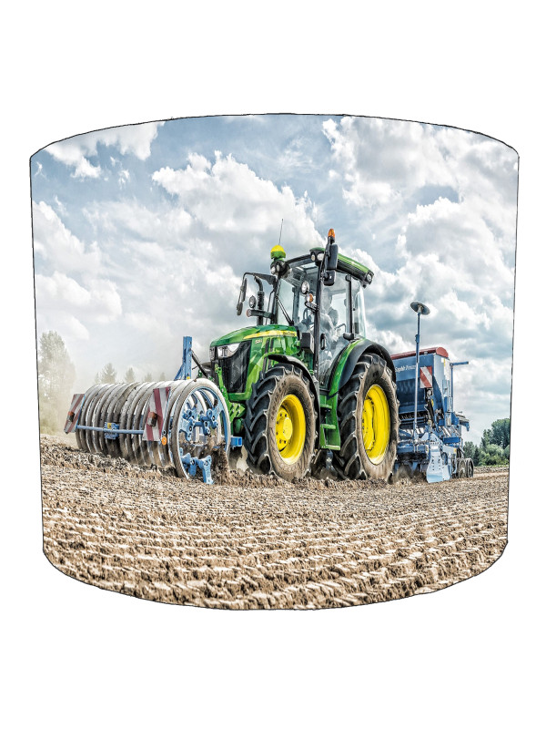 Green Tractor 3 Lampshade Green Tractor 3 Lampshade