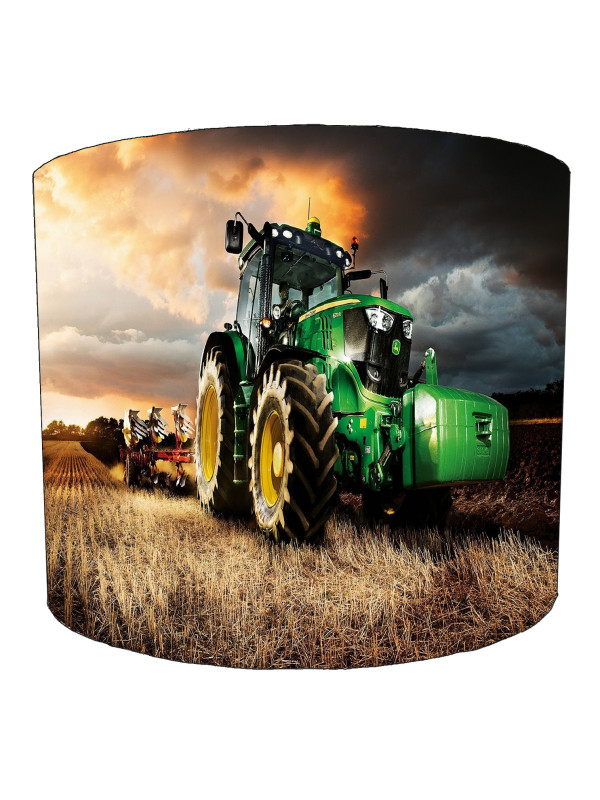 Green Tractor Lampshade Green Tractor Lampshade