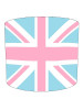 Pink Union Jack Flag Lampshade