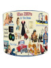 1950's Collage American Diner Lampshade