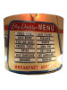 Vintage Diner Menu American Diner Lampshade