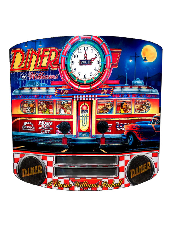 Williams Diner Pinball Game American Diner Lampshade