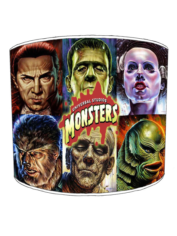 Horror Film Monsters Lampshade