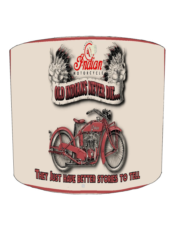 Vintage Motorbike Lampshade 10