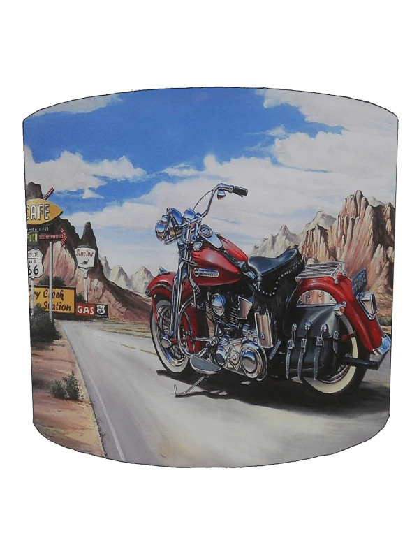 Vintage Motorbike Lampshade 12 Vintage Motorbike Lampshade 12