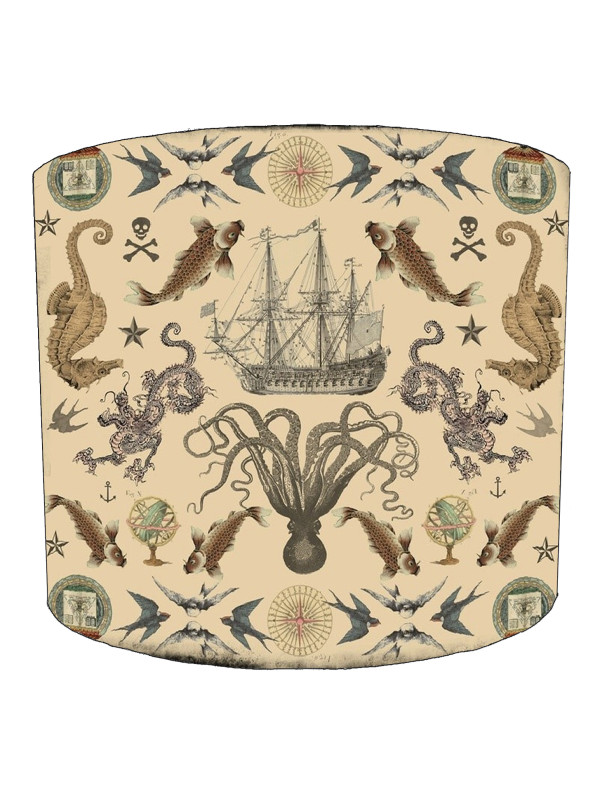 Nautical Tattoos Lampshade Nautical Tattoos Lampshade