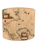 North Sea 1655 Chart Nautical Lampshade