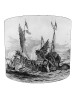 Vintage Kraken Sea Monster Lampshade 4