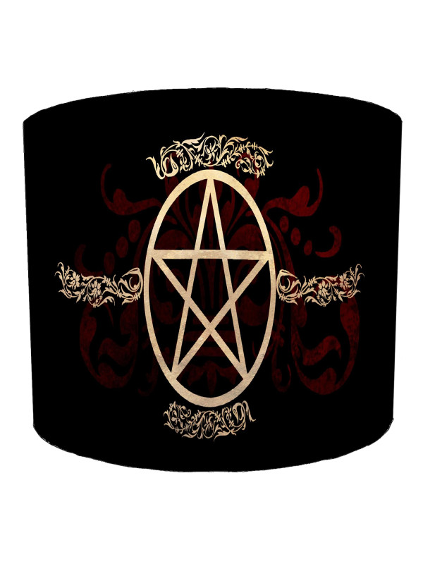 Pentagram Wicca Pagan Lampshade